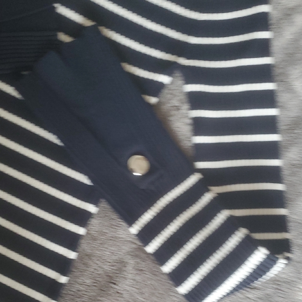 NWOT A.L.C. ANYA RIBBED STRIPE BOAT-NECK TOP /SWEATER/ - Picture 15 of 16